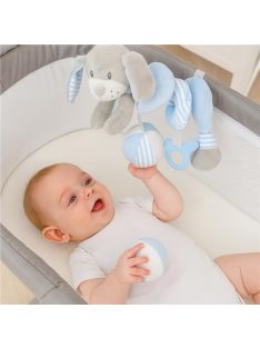 Spirálos játék kiságyra Baby Mix kutya kék