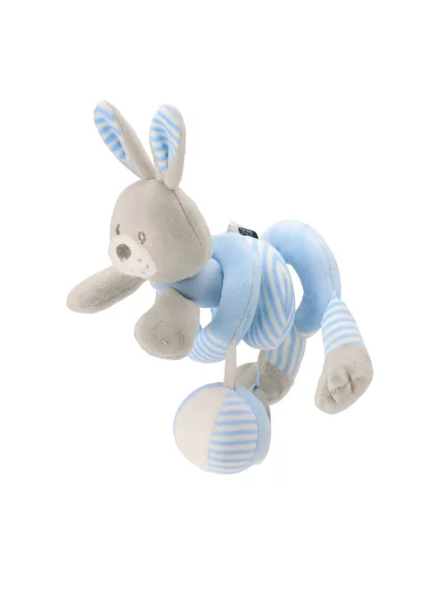 Spirálos játék kiságyra Baby Mix nyúl kék