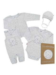 Baba együttes New Baby Sweet Bear szürke