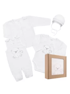 Baba együttes New Baby Sweet Bear fehér