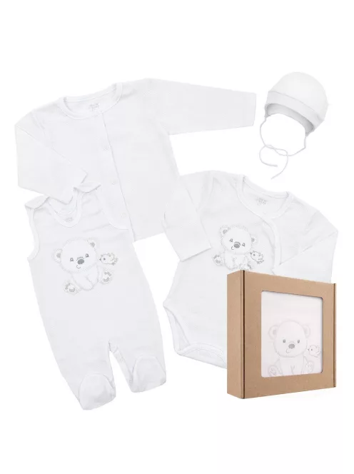 Baba együttes New Baby Sweet Bear fehér