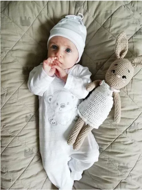 Baba együttes New Baby Sweet Bear fehér