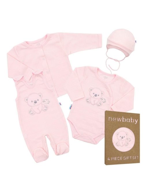 Baba együttes New Baby Sweet Bear rózsaszín