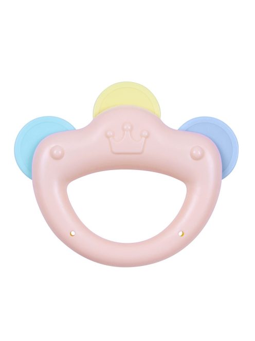 Rágóka csörgővel Baby Mix korona
