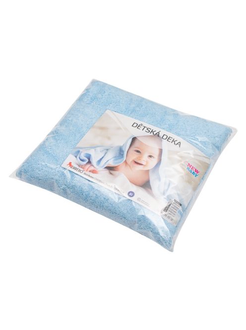 Baba takaró New Baby 90x80 kék