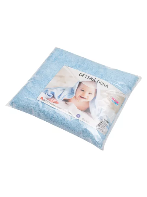 Baba takaró New Baby 90x80 kék