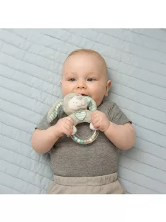 Csörgős plüss játék Baby Mix kutya kék