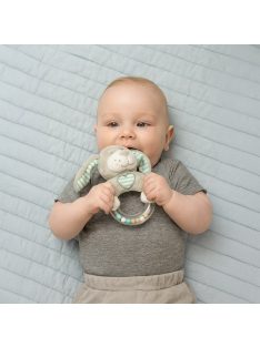 Csörgős plüss játék Baby Mix kutya menta