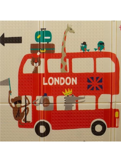 Multifunkciós habszivacs játszószőnyeg PlayTo London