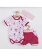 3-részes nyári pamut együttes New Baby Perfect Summer táncos