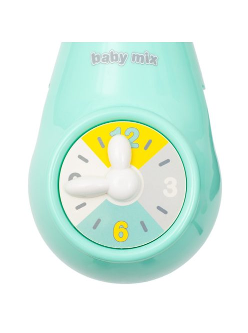 Körhinta a kiságy fölé világító vetítővel  Baby Mix menta