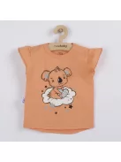 Gyermek nyári pizsama New Baby Dream lazacszín