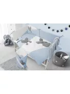 3-részes ágyneműgarnitúra Belisima Mouse 90/120 kék