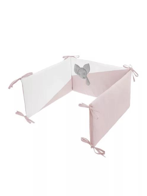 6-részes ágyneműhuzat Belisima Mouse 100/135 rózsaszín