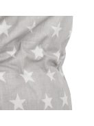 Klasszikus megkötős pólya New Baby Csillag szürke-fehér