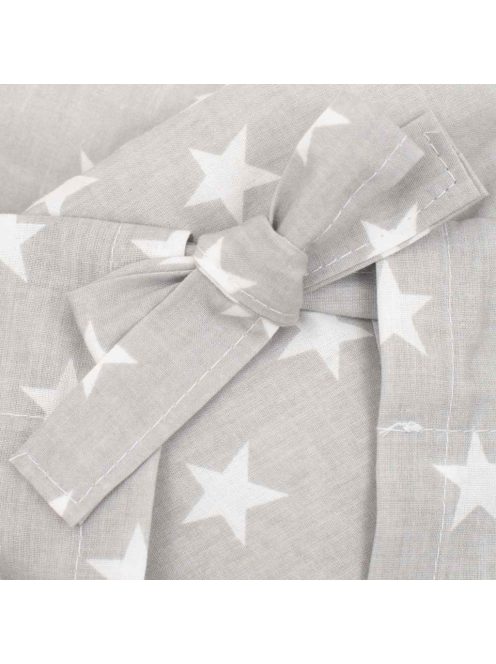 Klasszikus megkötős pólya New Baby Csillag szürke-fehér