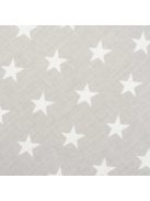 Klasszikus megkötős pólya New Baby Csillag szürke-fehér