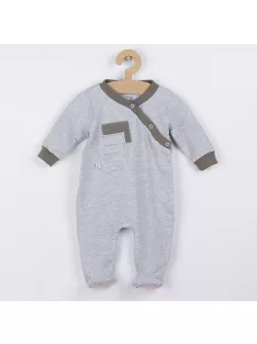 Baba kezeslábas Koala Kamil szürke
