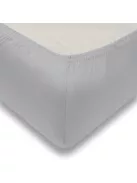 Jersey lepedő kiságyba New Baby 120x60 szürke