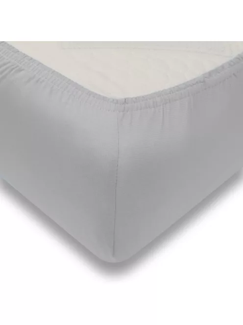 Jersey lepedő kiságyba New Baby 120x60 szürke