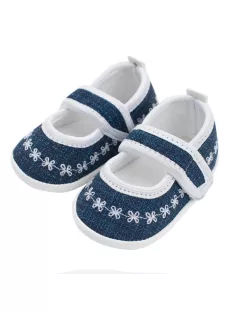 Baba kislányos cipő New Baby Jeans fehér 0-3 h