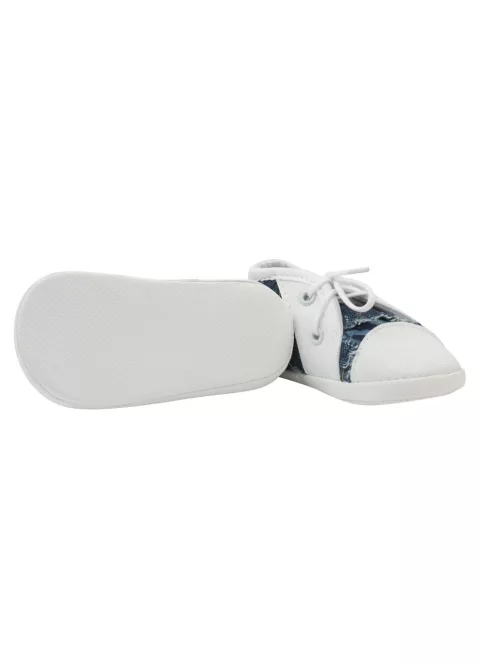 Baba tornacipő New Baby kék 0-3 h