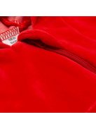 Plüss kapucnis pulóver New Baby Baby piros