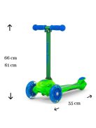 Gyerek roller Milly Mally Scooter Zapp green