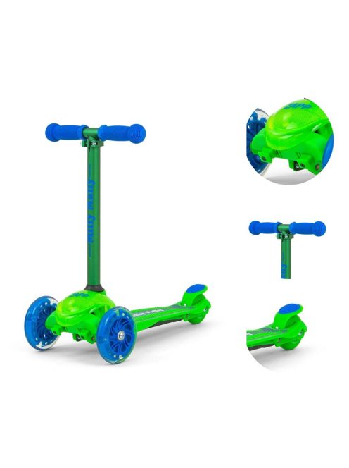 Gyerek roller Milly Mally Scooter Zapp green