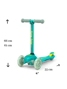 Gyerek roller Milly Mally Scooter Zapp mint