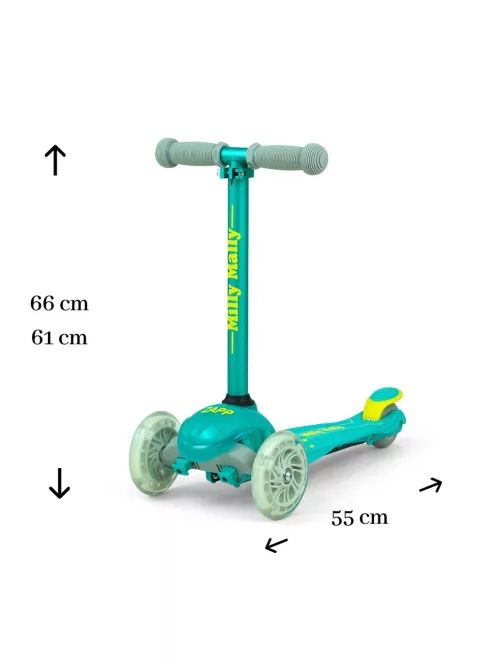 Gyerek roller Milly Mally Scooter Zapp mint