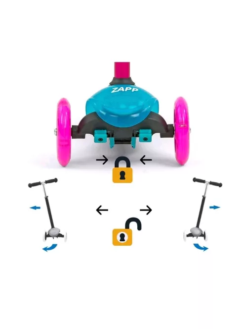 Gyerek roller Milly Mally Scooter Zapp mint