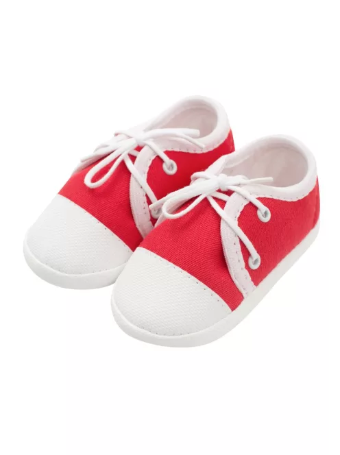 Baba tornacipő New Baby piros 0-3 h