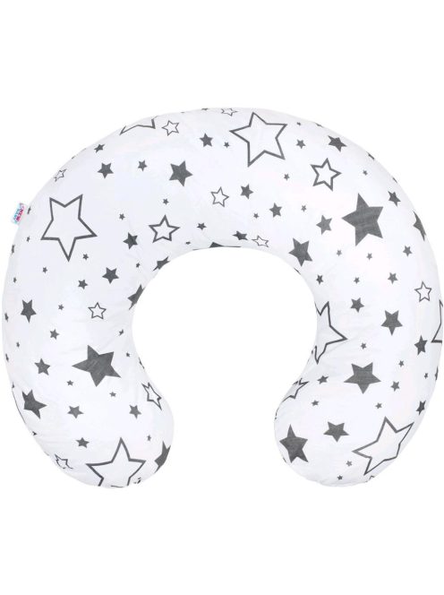 Szoptatós párnahuzat New Baby Csillagok szürke
