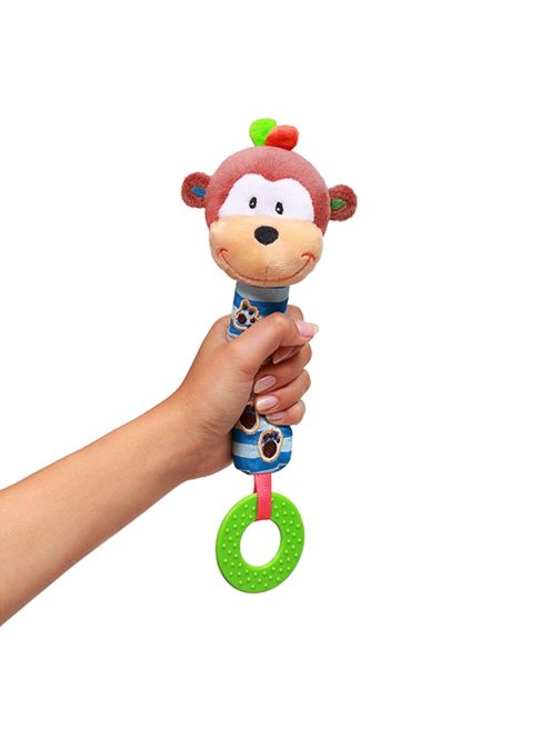 Plüss sípoló játék Baby Ono majom George