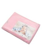 Gyerek fleece takaró New Baby 100x75 rózsaszín csíkos