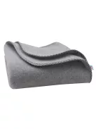 Gyerek fleece takaró New Baby 100x75 szürke csillagok