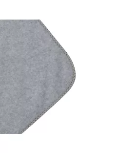Gyerek fleece takaró New Baby 100x75 szürke csillagok