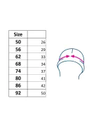 Luxus baba téli sapka fülekkel New Baby Snowy collection