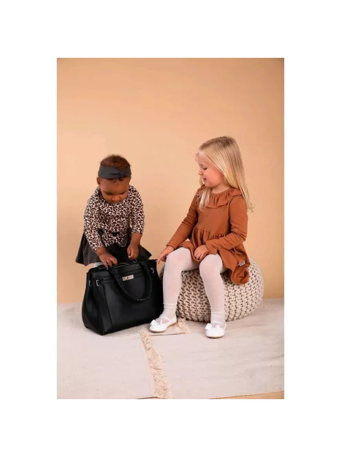 Baba pamut fejpánt Nicol Mia sötétbarna