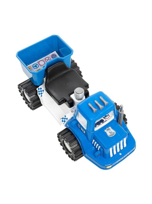 Gyermek rendőrségi bébitaxi BAYO POLICE 70 cm kék