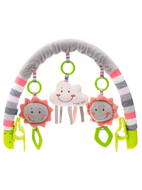 Játék kocsira Baby Mix Felhőcske