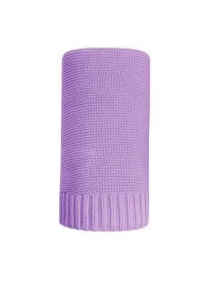 Bambusz kötött takaró NEW BABY 100x80 cm lila