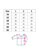 Baba pamut kabátka New Baby  jó ötlet