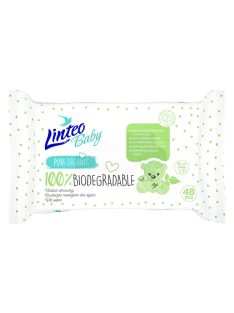 LINTEO Baby 100% biológiailag lebomló 48 db