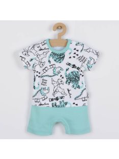 Baba pamut nyári kezeslábas Nicol Dinosaur