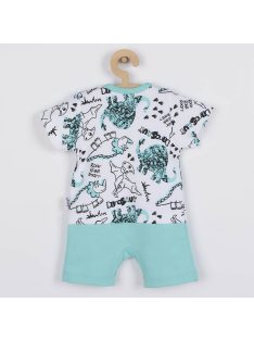 Baba pamut nyári kezeslábas Nicol Dinosaur