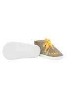 Baba tornacipő New Baby jeans mustard 0-3 h