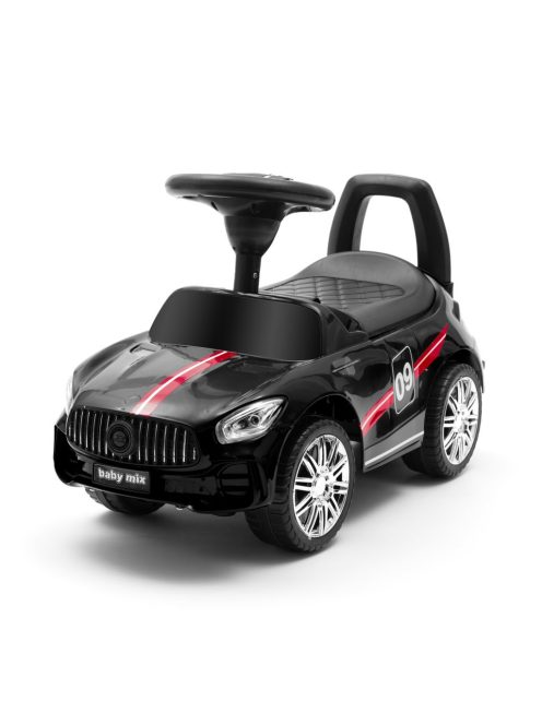 Zenélő bébitaxi Baby Mix RACER fekete