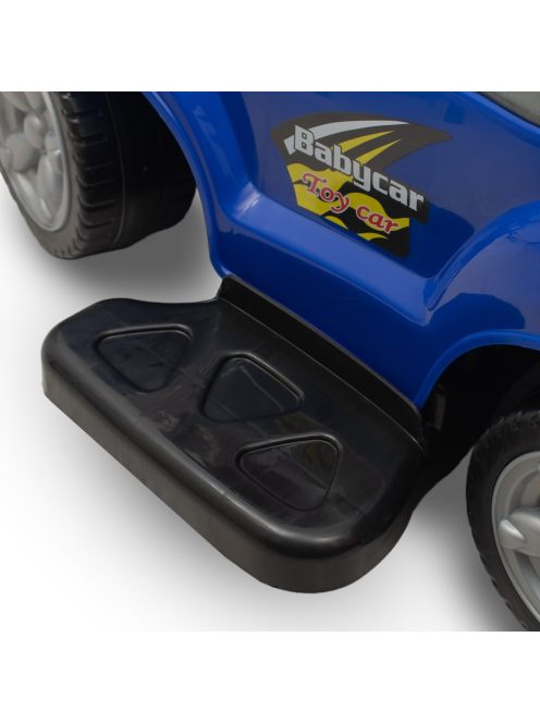 Bébitaxi tolókarral 3az1-ben Baby Mix Mega Car kék